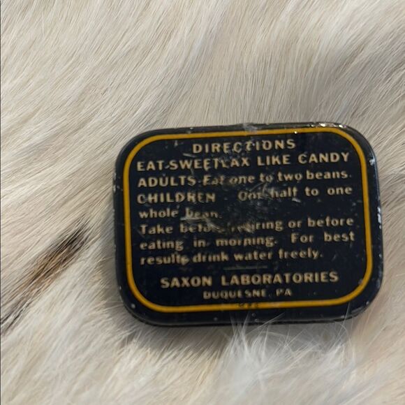 Antique Laxative Tin - Picture 3 of 9